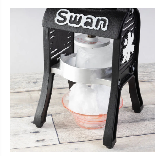 Ikenaga Iron works - Swan Cast Iron Manual Ice Shaving Machine