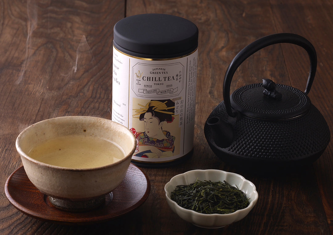 CHILL Premium Organic Japanese Sencha Green Tea 80g
