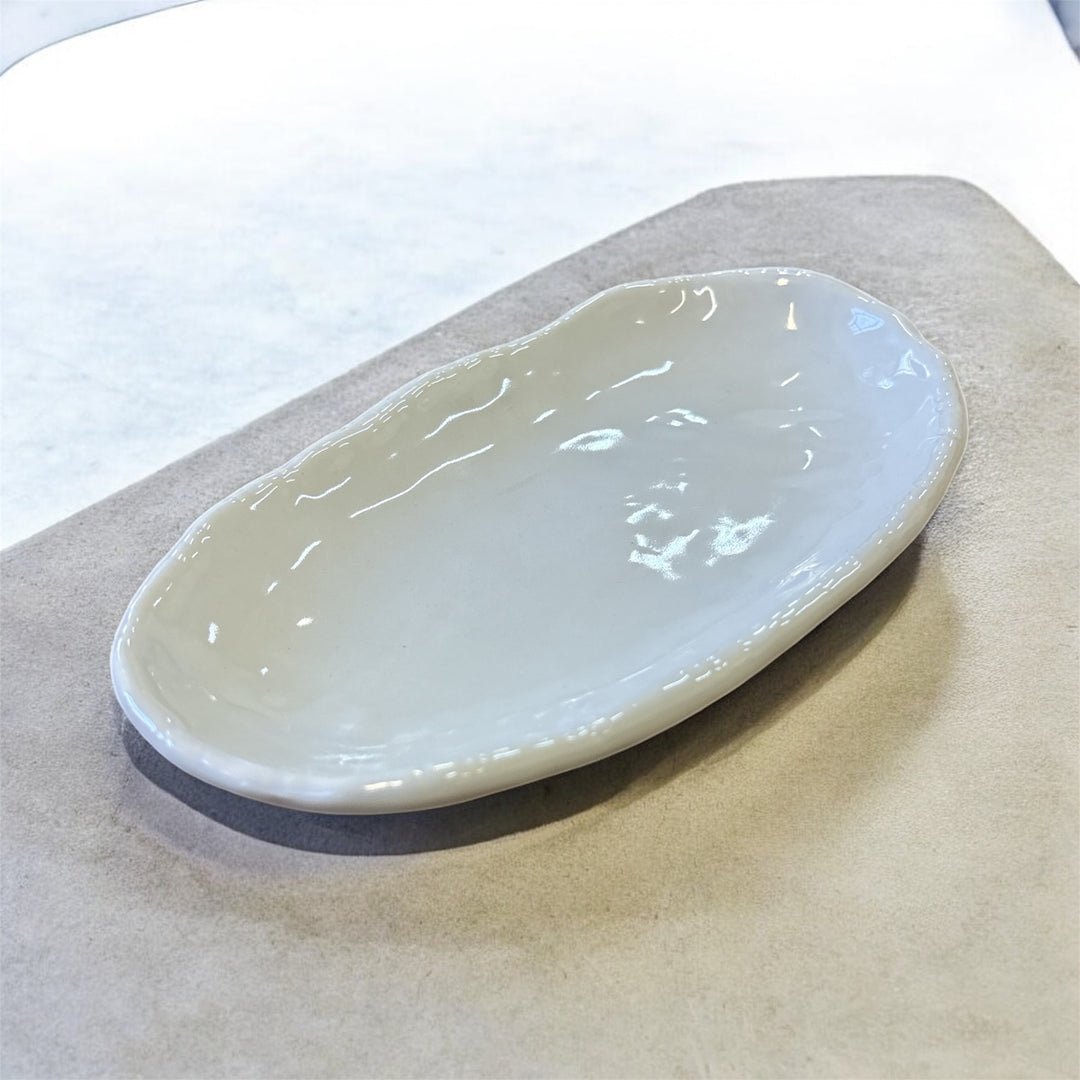 Shiro Oval Plate