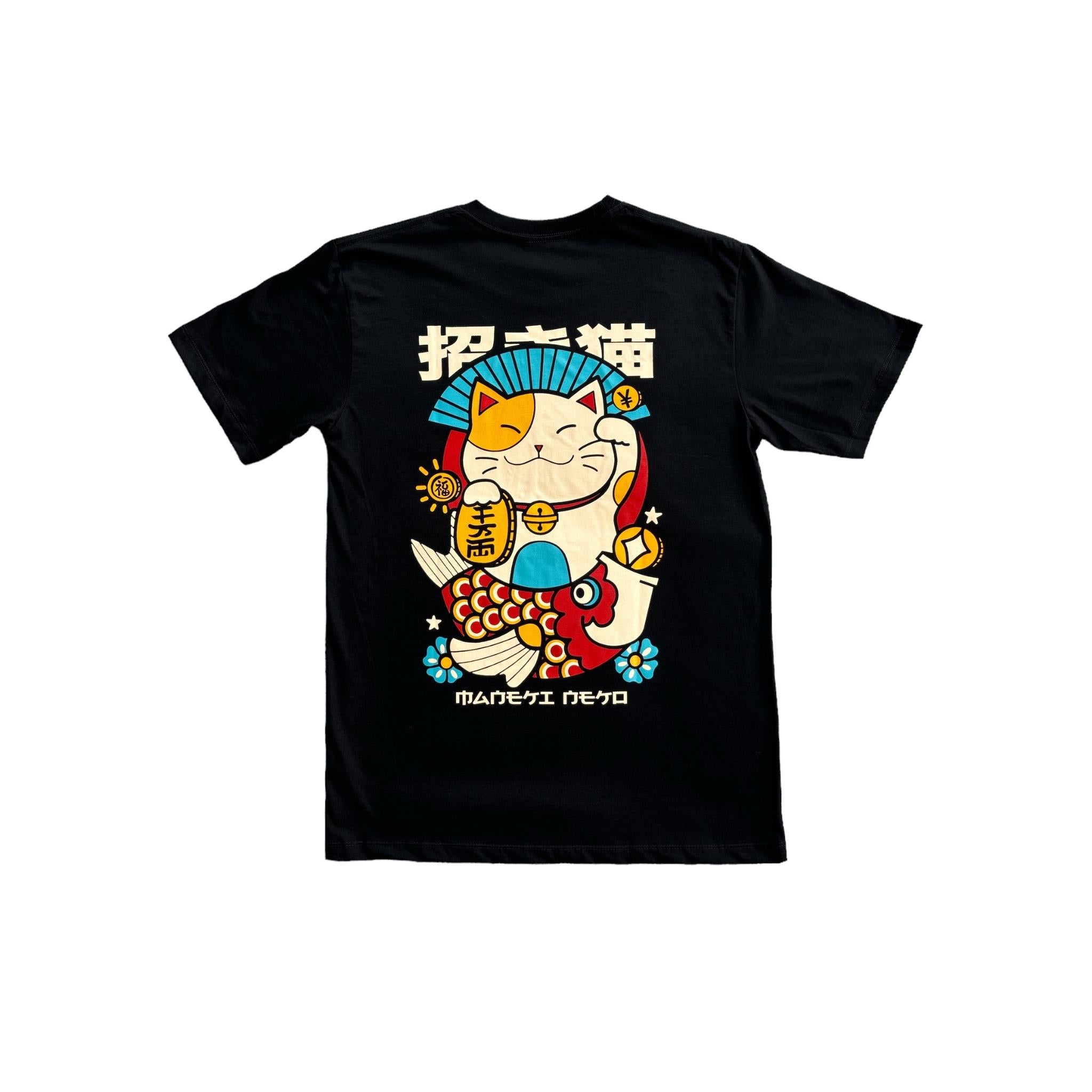 Maneki neko t shirt best sale