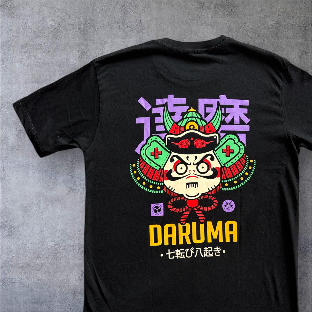 NEW - 100% Cotton T-Shirt - Samurai Daruma