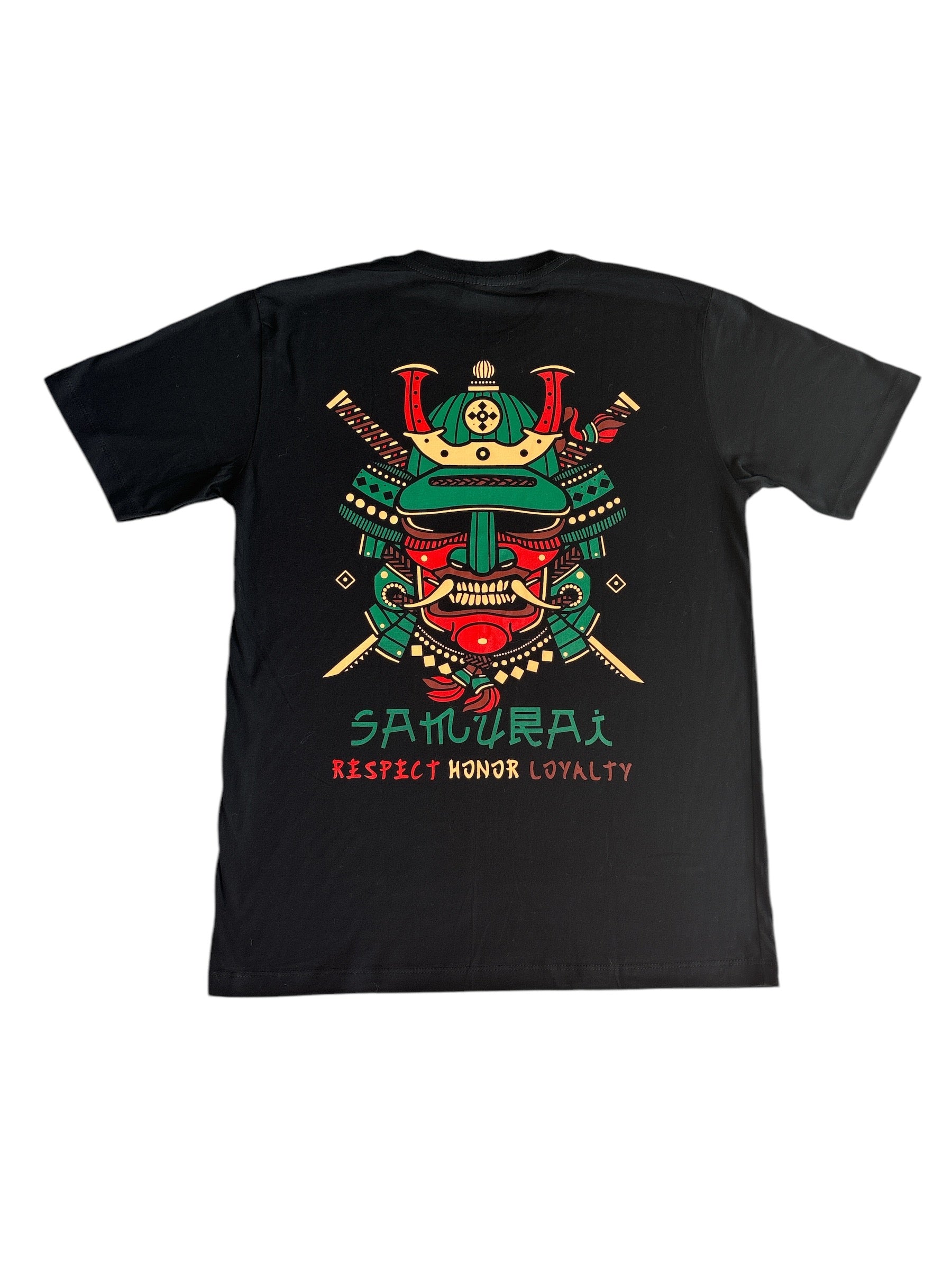 NEW - 100% Cotton T-Shirt - Samurai – Setamono Japanese Homeware