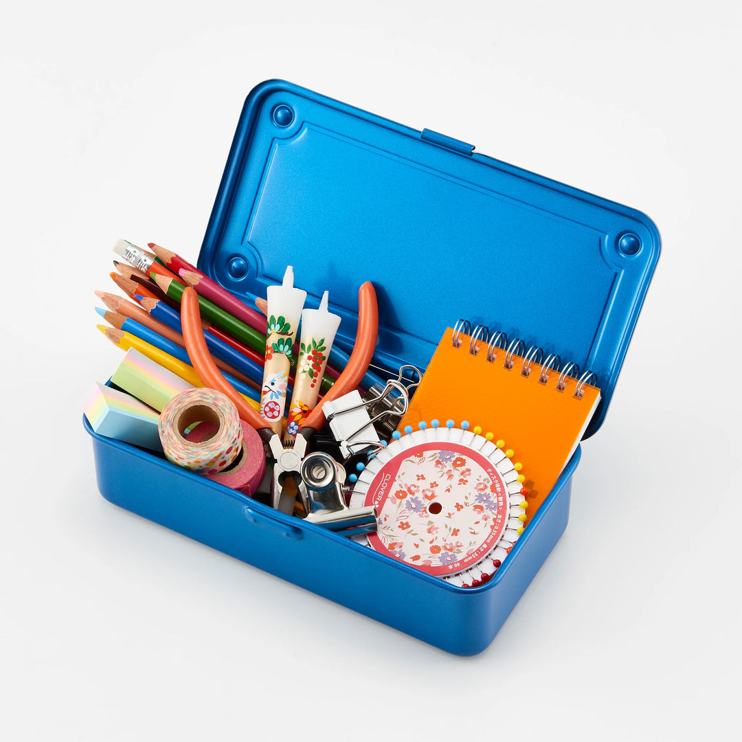 TOYO Trunk Shaped Toolbox T-190  - Blue