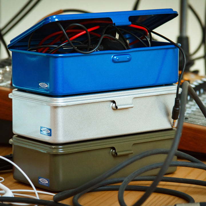 TOYO Trunk Shaped Toolbox T-190  - Blue