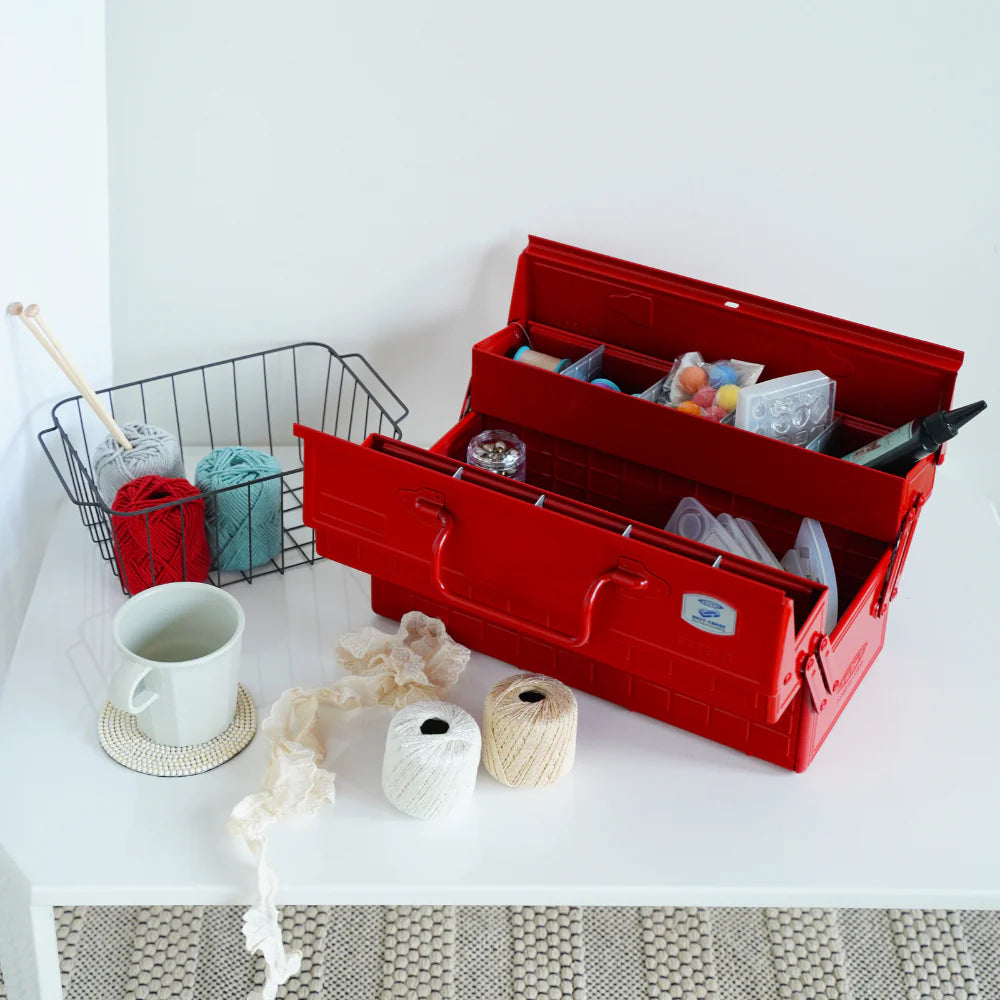 TOYO Cantilever Toolbox ST-350 - Red