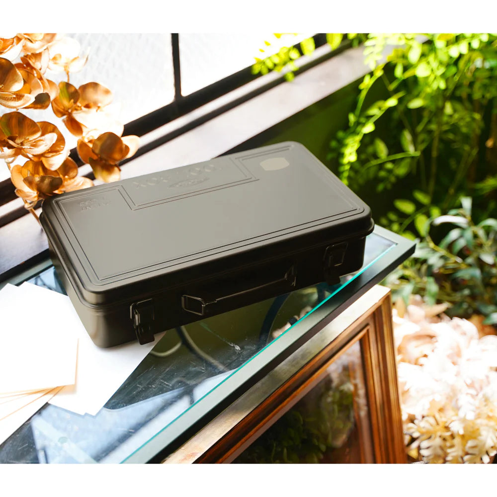 TOYO Trunk Shaped Toolbox T-360 - Moss Green
