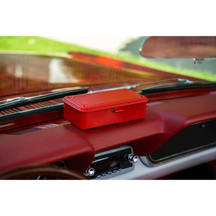 TOYO Trunk Shaped Toolbox T-190  - Red