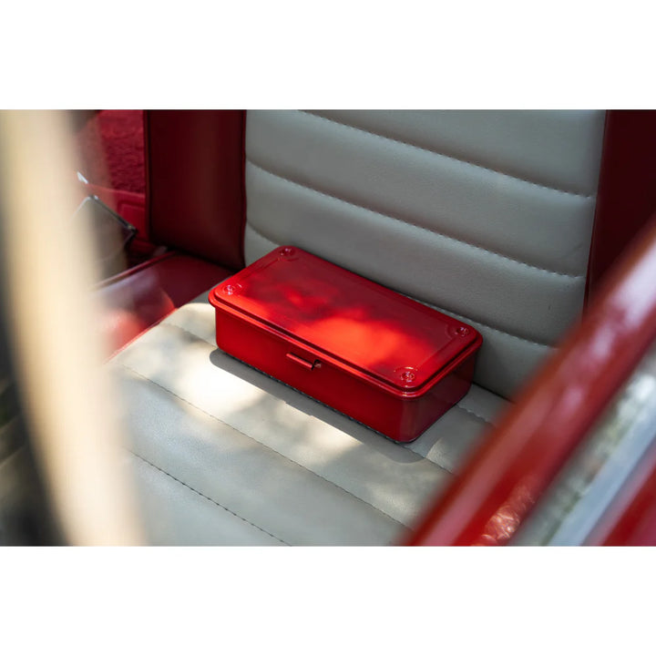 TOYO Trunk Shaped Toolbox T-190  - Red