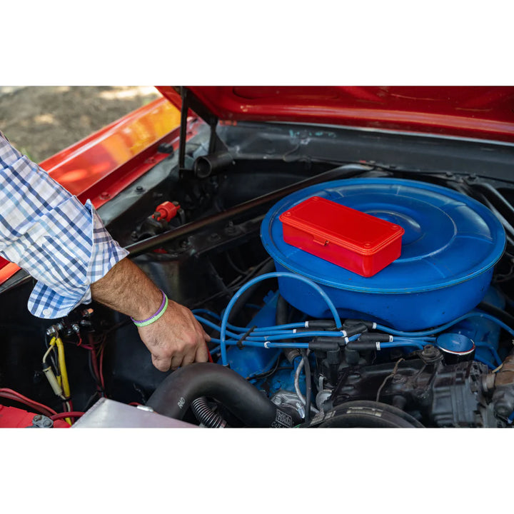 TOYO Trunk Shaped Toolbox T-190  - Red