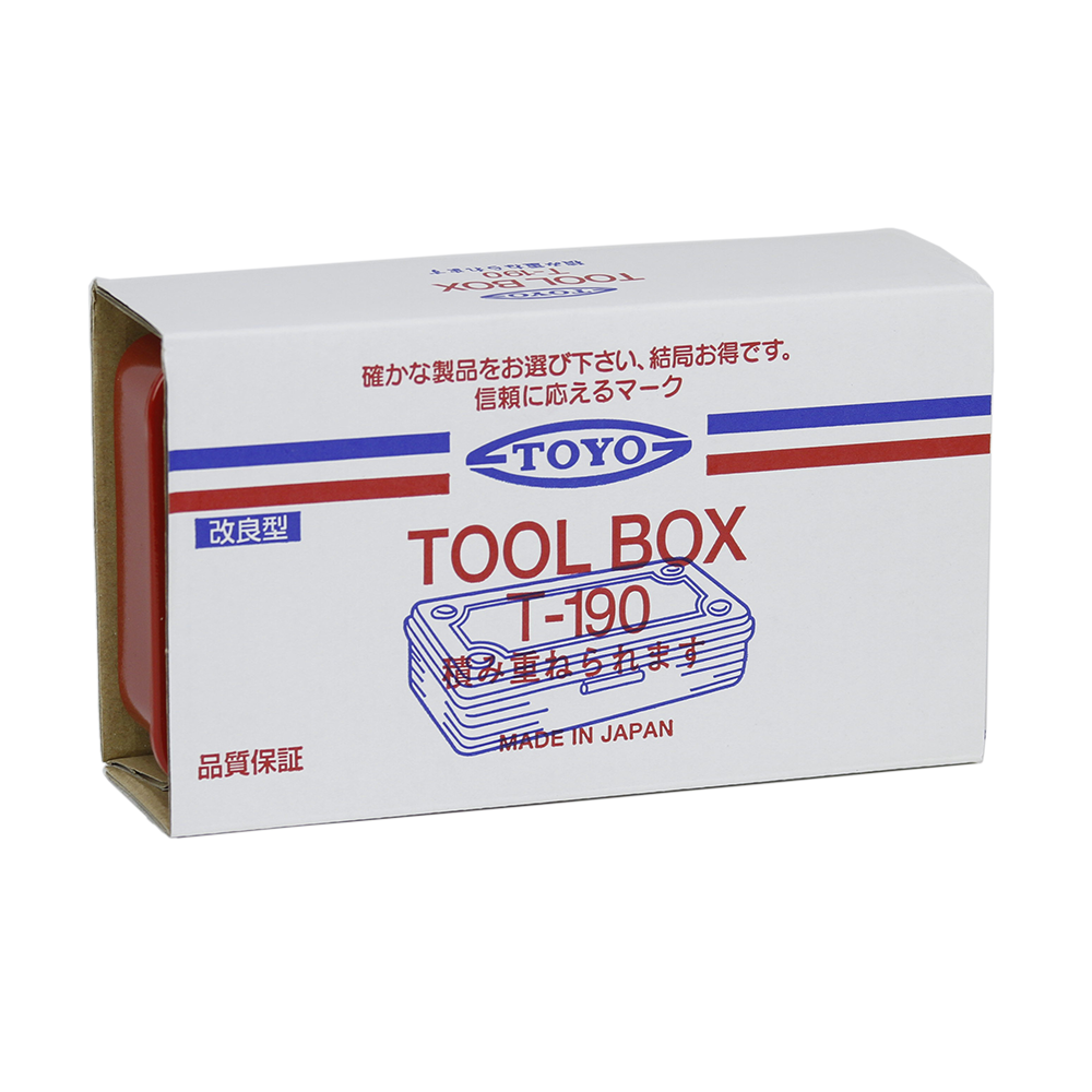 TOYO Trunk Shaped Toolbox T-190  - Blue