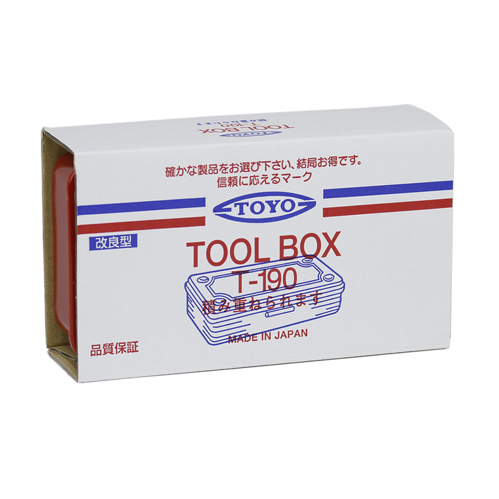 TOYO Trunk Shaped Toolbox T-190  - Blue