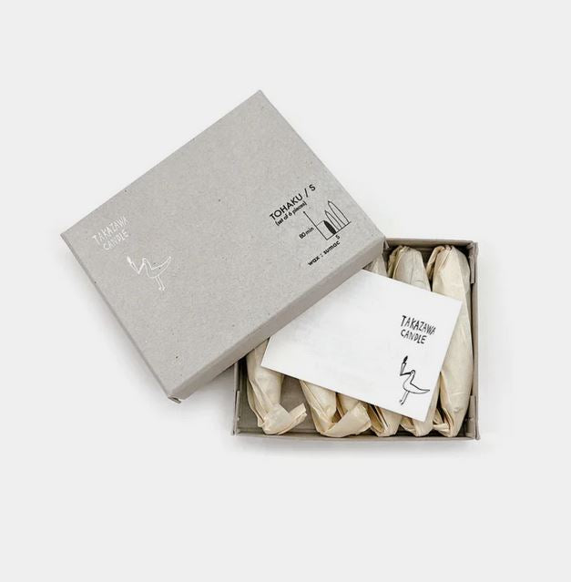Takazawa Tohaku Sumac Candles (6 Pcs) - Small