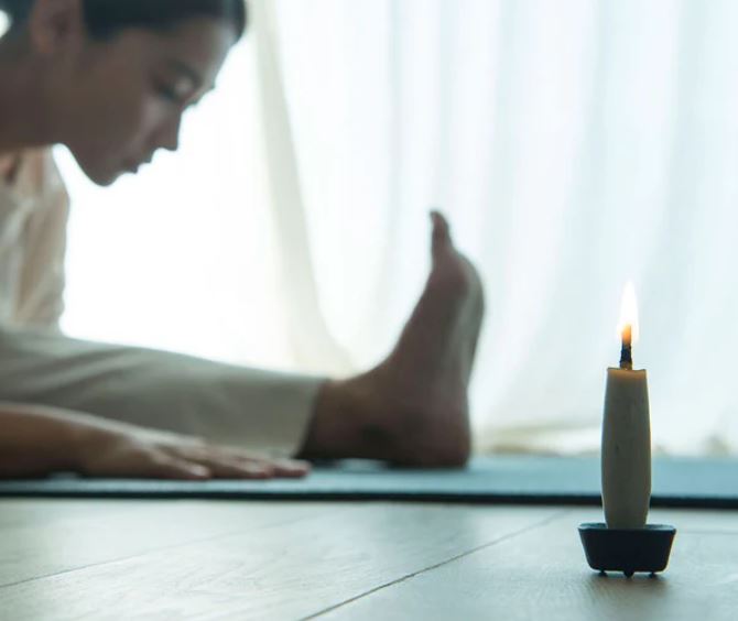 Takazawa Cast Iron KOMA Candle Stand - Large