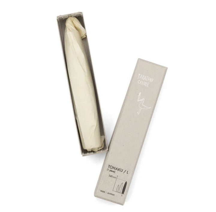Takazawa Sumac Tohaku Candle - Large