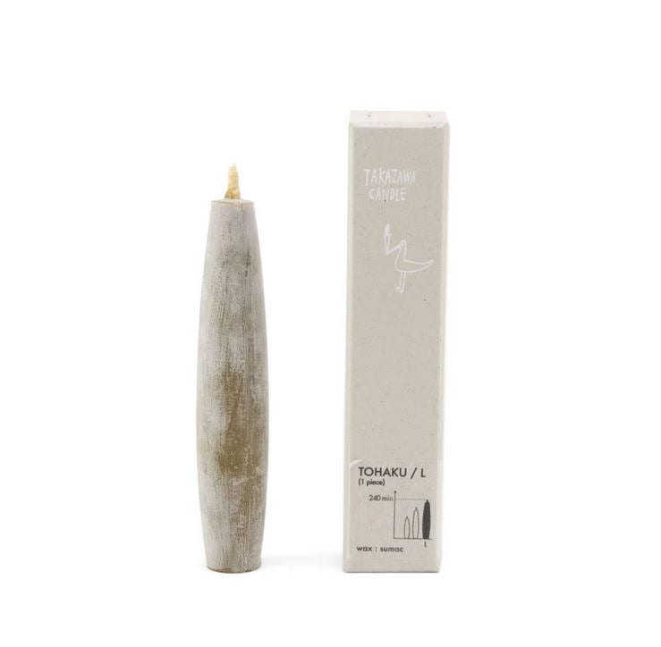 Takazawa Sumac Tohaku Candle - Large