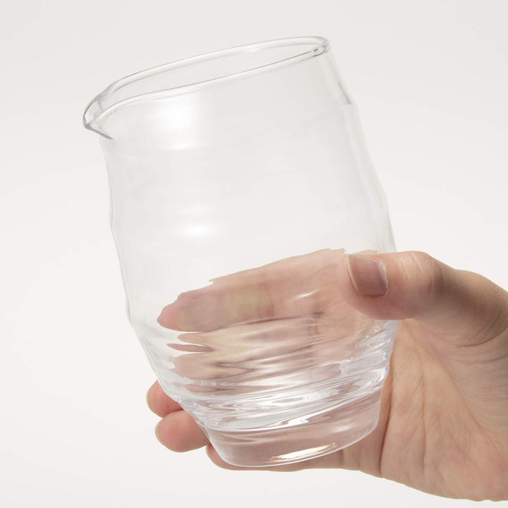 Toyo Sasaki Glass Sake Set
