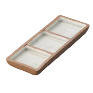 Yuki 3-Compartment Condiment Dish