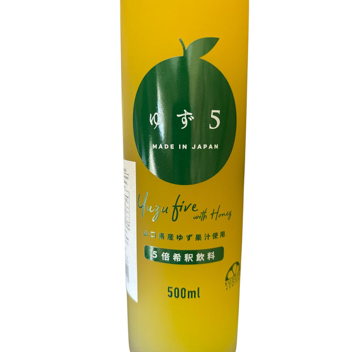 YUZUYA Yuzu 5 Citrus & Honey Cordial - 500ml