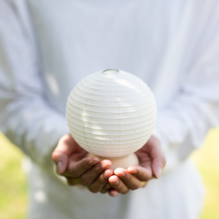 Shiraki Kougei Mini Cochin Lantern - Mame Maru (Circle)
