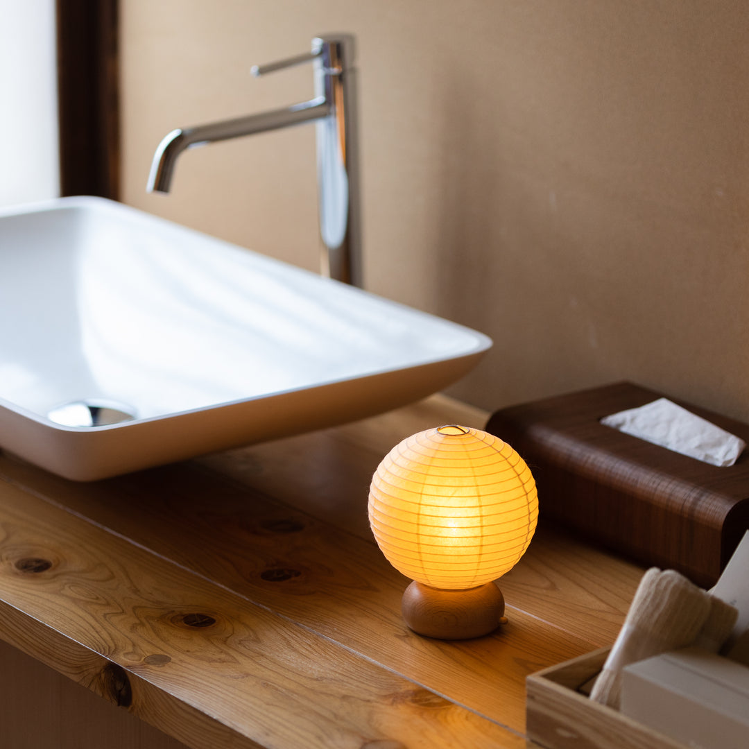 Shiraki Kougei Mini Cochin Lantern - Mame Maru (Circle)