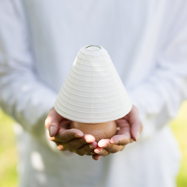 Shiraki Kougei Mini Cochin Lantern - Mame Sankaku (Triangle)