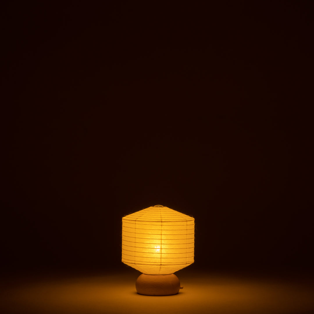 Shiraki Kougei Mini Cochin Lantern - Mame Shikaku (Square)