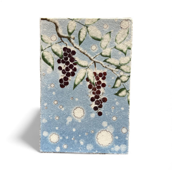 Ikazaki Gilded Washi Note Card #11