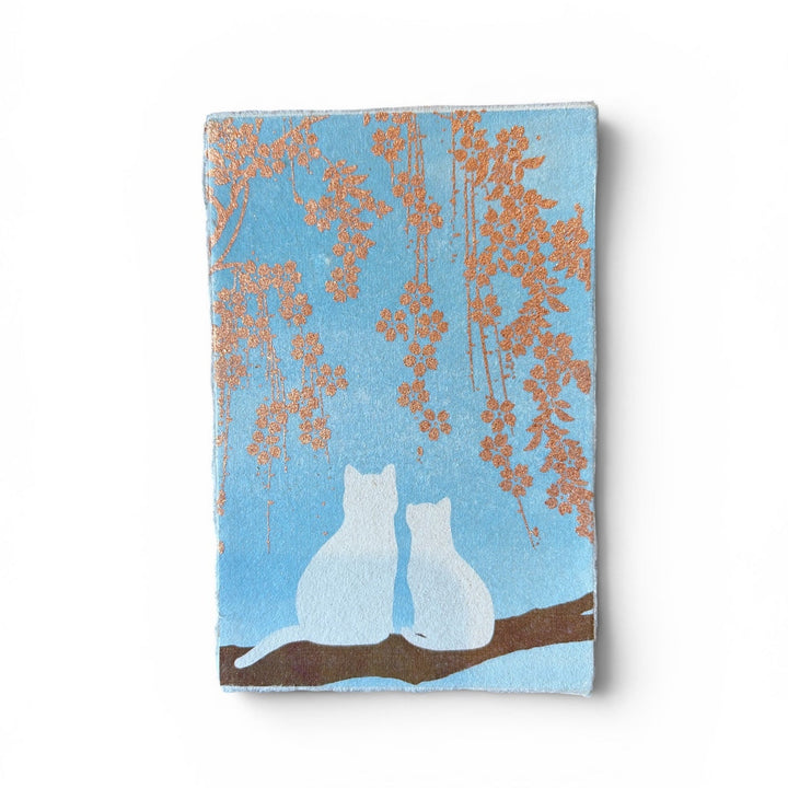 Ikazaki Gilded Washi Note Card #15