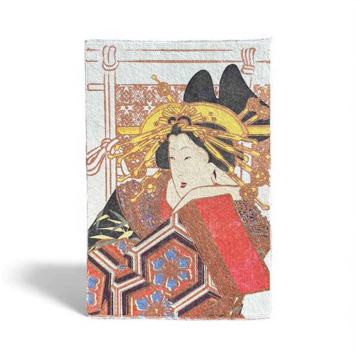 Ikazaki Gilded Washi Note Card #3