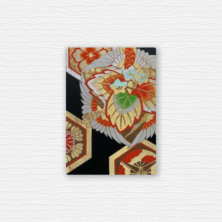 Vintage Kimono Fabric Wall Art - REIROU