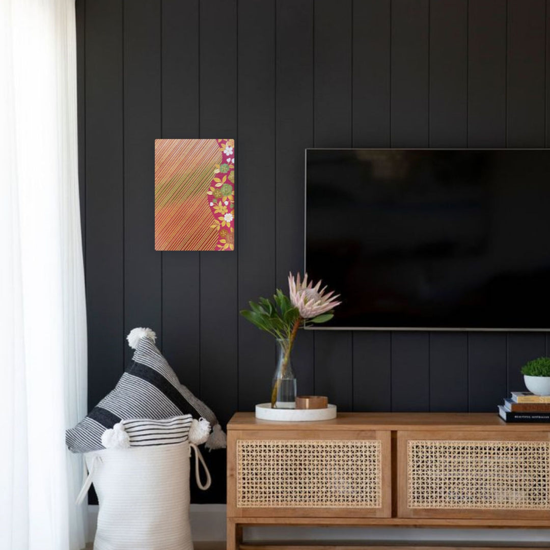 Vintage Kimono Fabric Wall Art - MINAMI