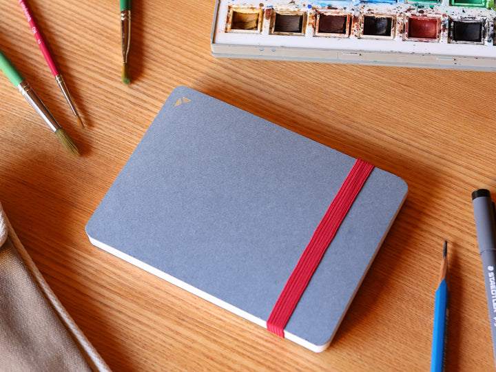 Yokobon Sketch A6 Notebook - Blue Ash