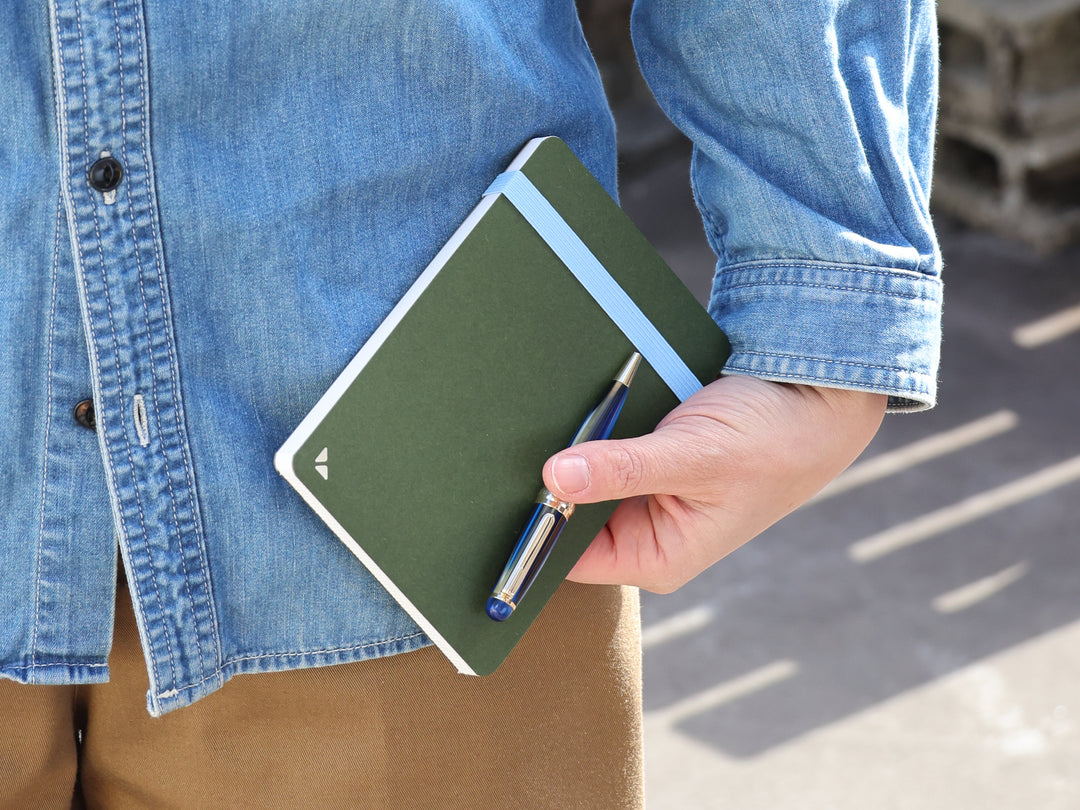 Yokobon Sketch A6 Notebook - Olive