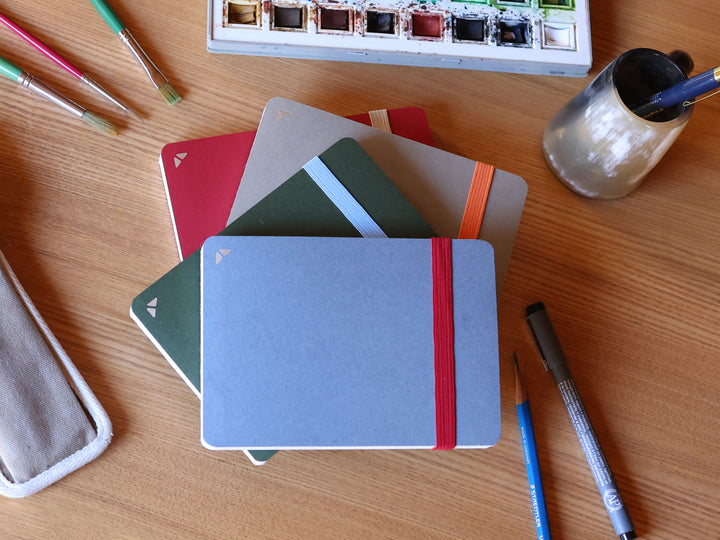 Yokobon Sketch A6 Notebook - Blue Ash