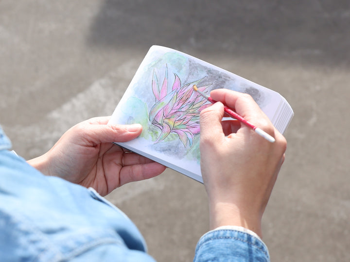 Yokobon Sketch A6 Notebook - Olive