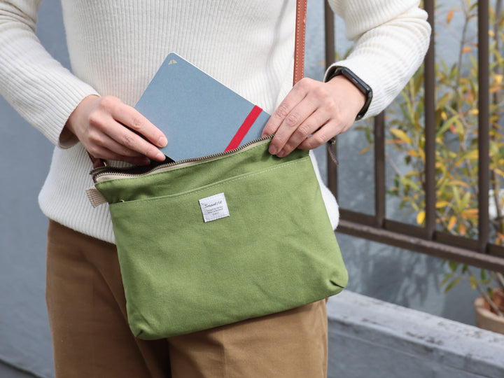 Yokobon Sketch A6 Notebook - Olive