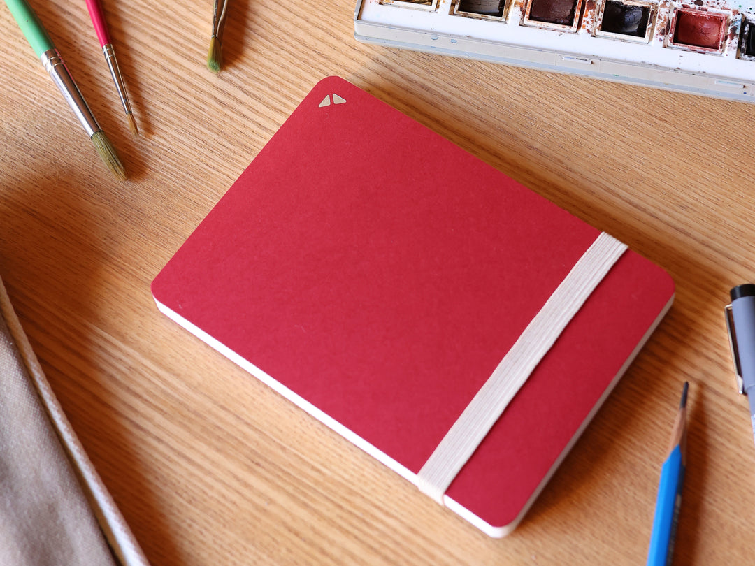 Yokobon Sketch A6 Notebook - Deep Red