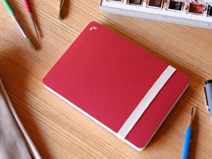 Yokobon Sketch A6 Notebook - Deep Red