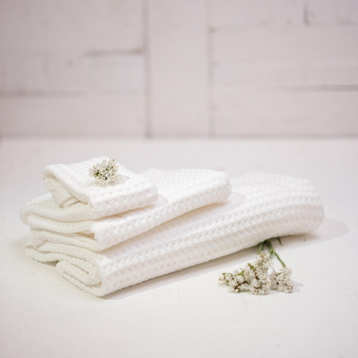 Waffle Cotton Face/Wash Cloth (4 Colours) - * PRE-ORDER *