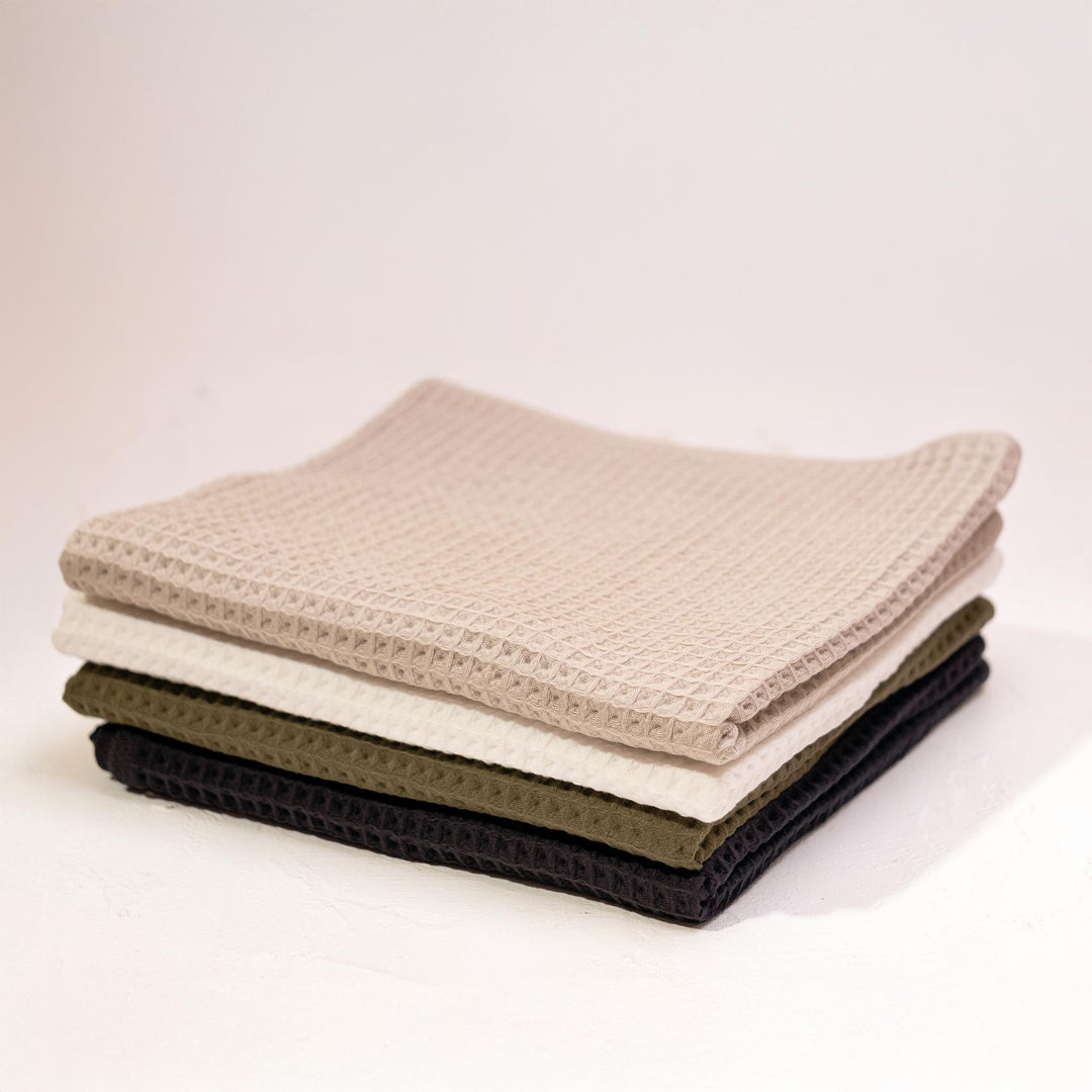 Waffle Cotton Face/Wash Cloth (4 Colours) - * PRE-ORDER *