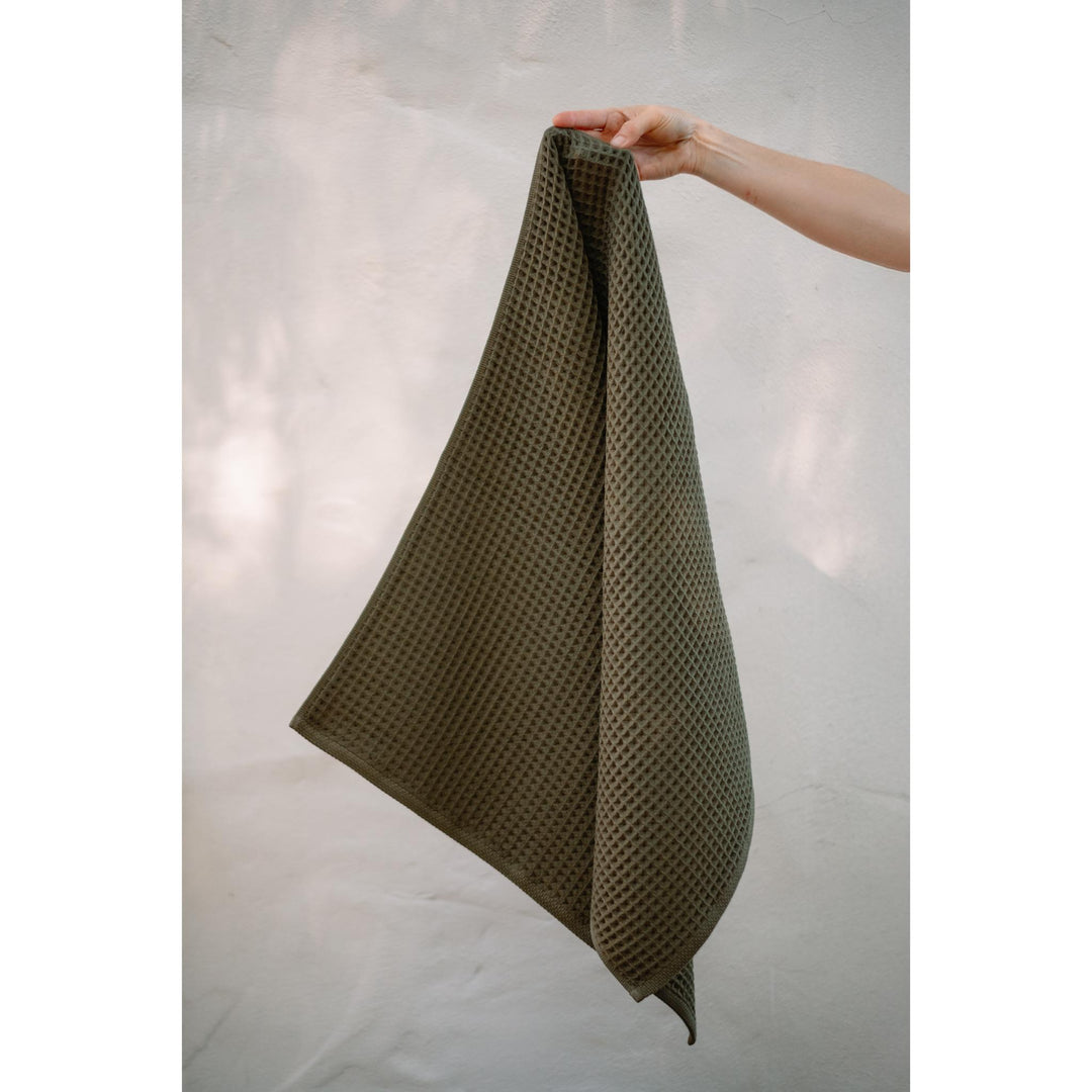 Waffle Cotton Bath Towel (4 Colours)